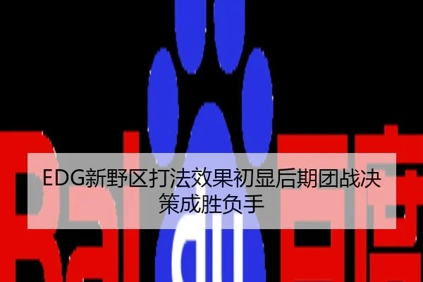 EDG新野区打法效果初显后期团战决策成胜负手